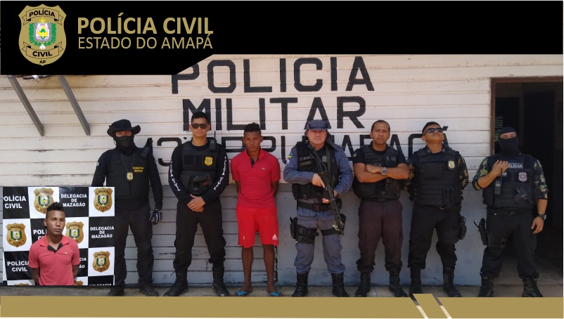 POLÍCIA CIVIL PRENDE HOMEM ACUSADO DE TENTAR MATAR O TIO EM MAZAGÃO